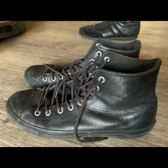 Men’s Chuck Taylor Converse Leather all leather - Picture 2 of 7